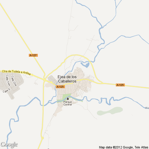 Imagen de Ejea de los Caballeros mapa 50600 3 