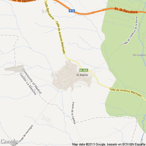 Imagen de El Álamo mapa 28607 3 
