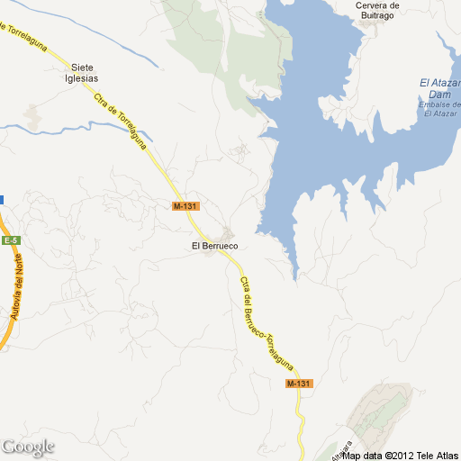 Imagen de El Berrueco mapa 28192 3 