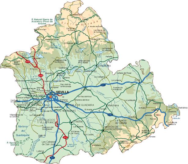 Imagen de El Coronil mapa 41760 4 