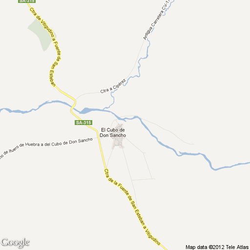 Imagen de El Cubo de Don Sancho mapa 37281 1 