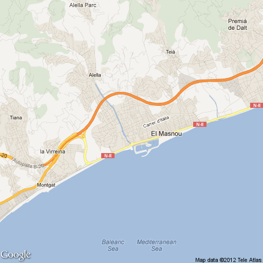 Imagen de El Masnou mapa 08328 1 