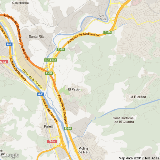 Imagen de El Papiol mapa 08754 1 