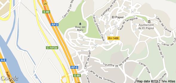 Imagen de El Papiol mapa 08754 2 
