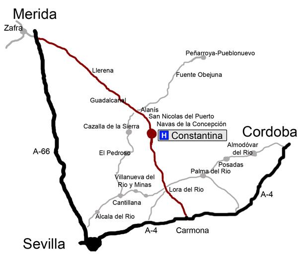 Imagen de El Pedroso mapa 41360 6 
