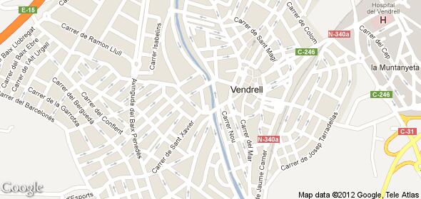 Imagen de El Vendrell mapa 43700 5 
