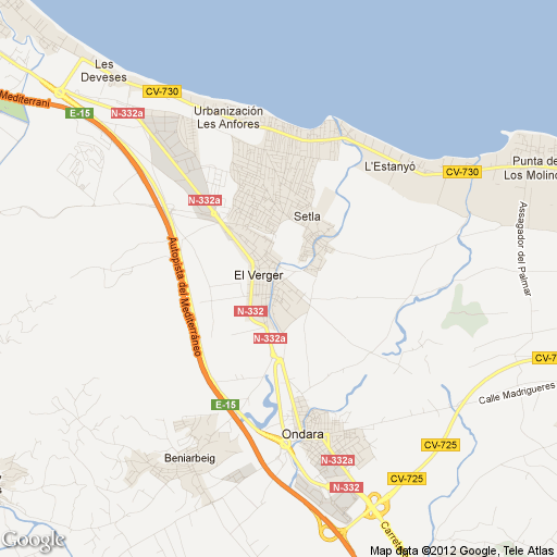 Imagen de El Verger mapa 03770 1 