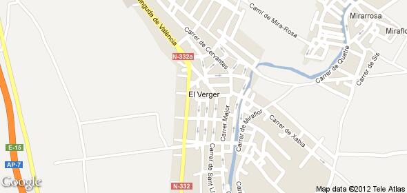 Imagen de El Verger mapa 03770 4 