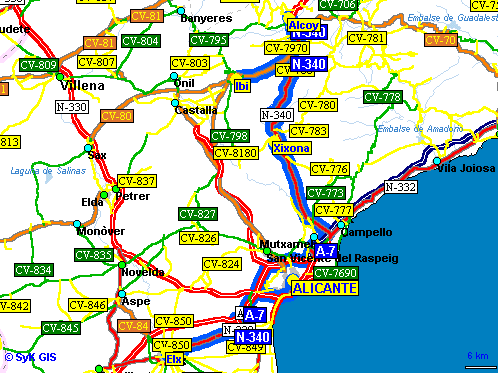 Imagen de Elche mapa 03201 3 
