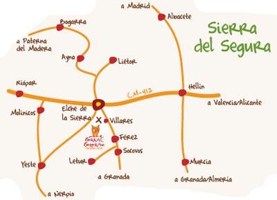 Imagen de Elche de la Sierra mapa 02430 1 