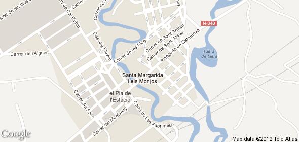 Imagen de Els Monjos mapa 08730 5 