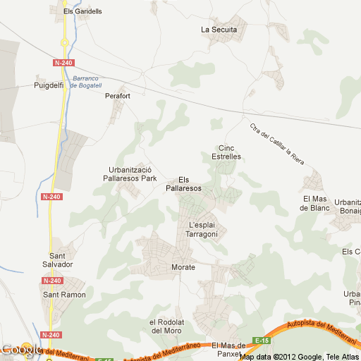 Imagen de Els Pallaresos mapa 43151 1 