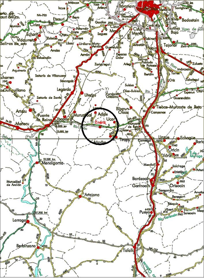 Imagen de Enériz mapa 31153 3 