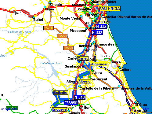 Imagen de Enguera mapa 46810 1 