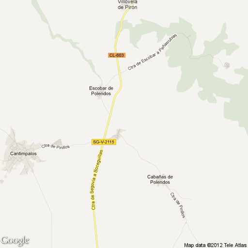 Imagen de Escobar de Polendos mapa 40393 2 