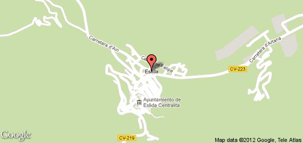 Imagen de Eslida mapa 12528 2 