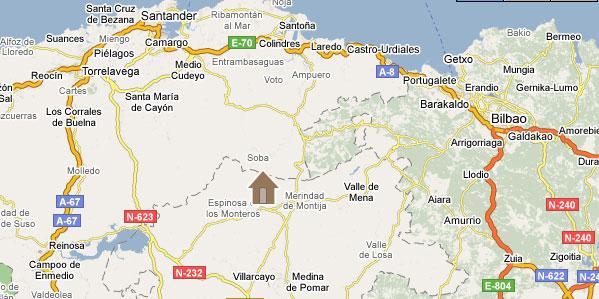 Imagen de Espinosa de los Monteros mapa 09560 2 