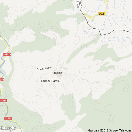 Imagen de Etxalar mapa 31760 1 