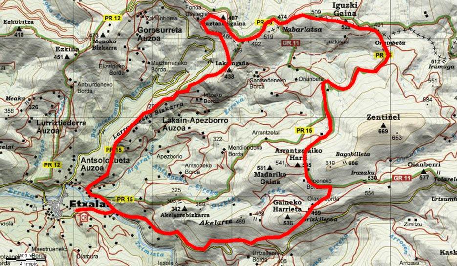 Imagen de Etxalar mapa 31760 6 