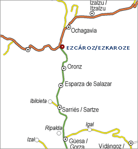 Imagen de Ezcároz mapa 31690 2 
