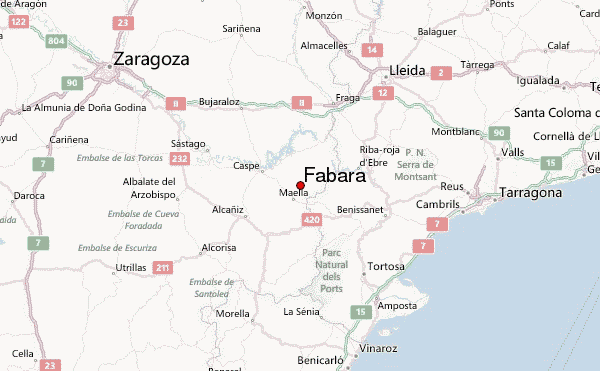Imagen de Fabara mapa 50793 1 
