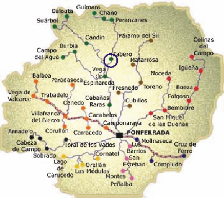 Imagen de Fabero mapa 24420 1 