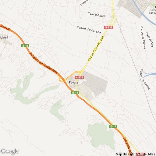 Imagen de Favara mapa 46614 1 