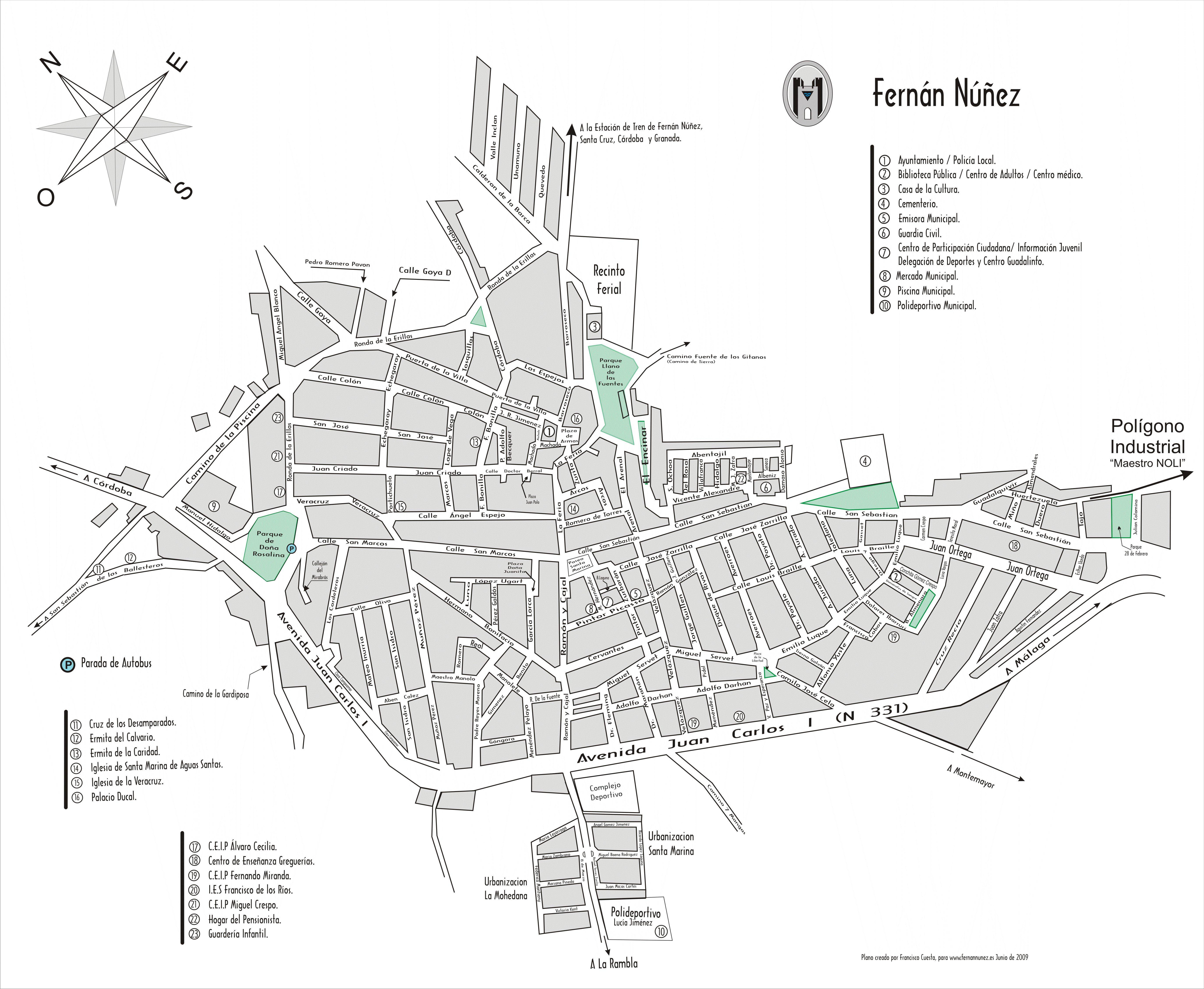 Imagen de Fernán-Núñez mapa 14520 1 