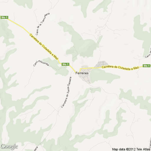 Imagen de Ferreries mapa 07750 2 