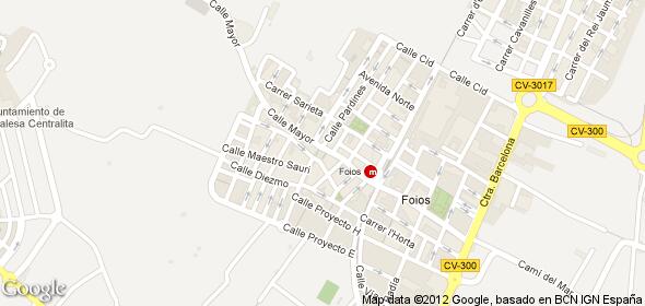 Imagen de Foios mapa 46134 2 