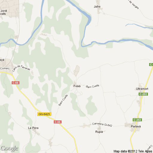 Imagen de Foixà mapa 17132 1 