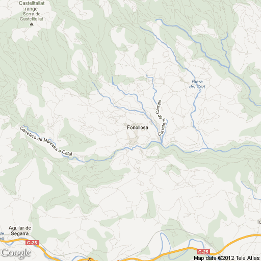 Imagen de Fonollosa mapa 08259 1 