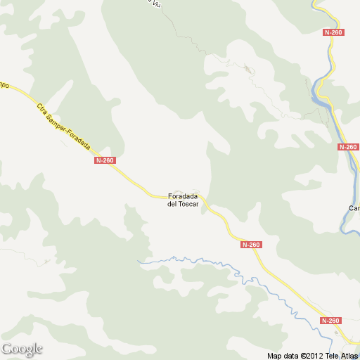 Imagen de Foradada del Toscar mapa 22452 1 