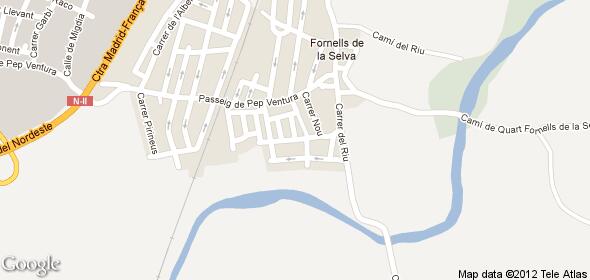 Imagen de Fornells de la Selva mapa 17458 4 
