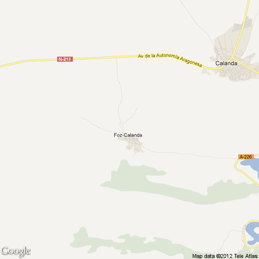 Imagen de Foz-Calanda mapa 44579 1 