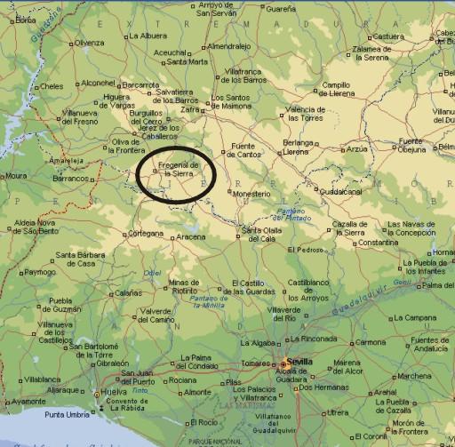 Imagen de Fregenal de la Sierra mapa 06340 4 