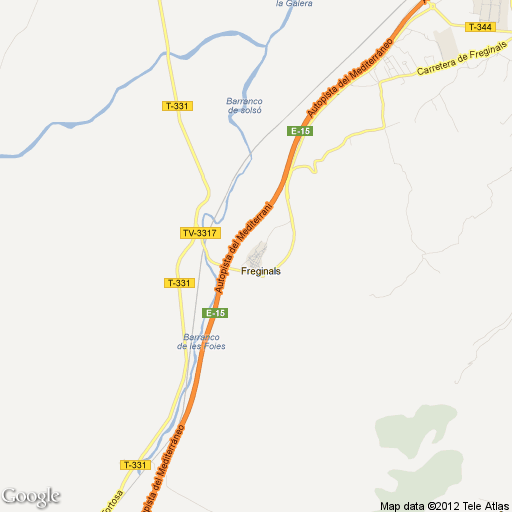 Imagen de Freginals mapa 43558 1 