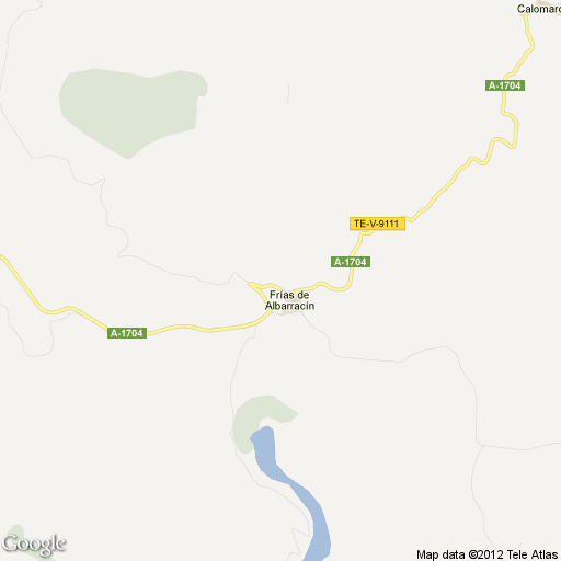Imagen de Frías de Albarracín mapa 44126 1 