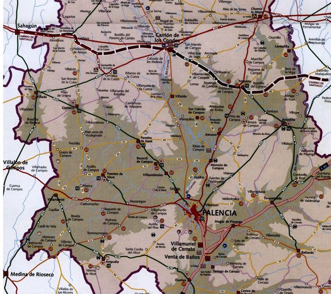 Imagen de Frómista mapa 34440 1 