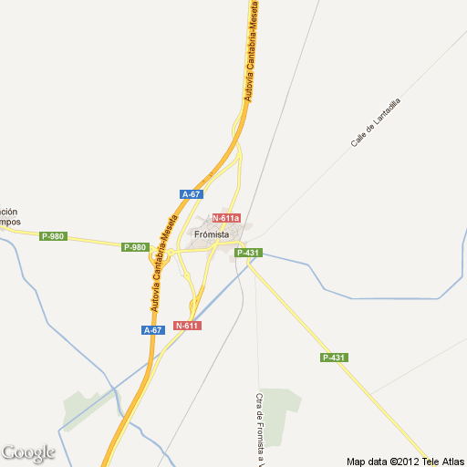 Imagen de Frómista mapa 34440 5 