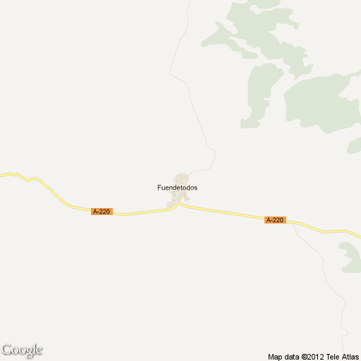 Imagen de Fuendetodos mapa 50142 5 
