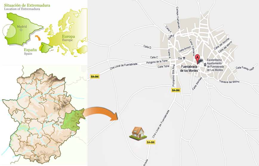 Imagen de Fuenlabrada de los Montes mapa 06660 3 