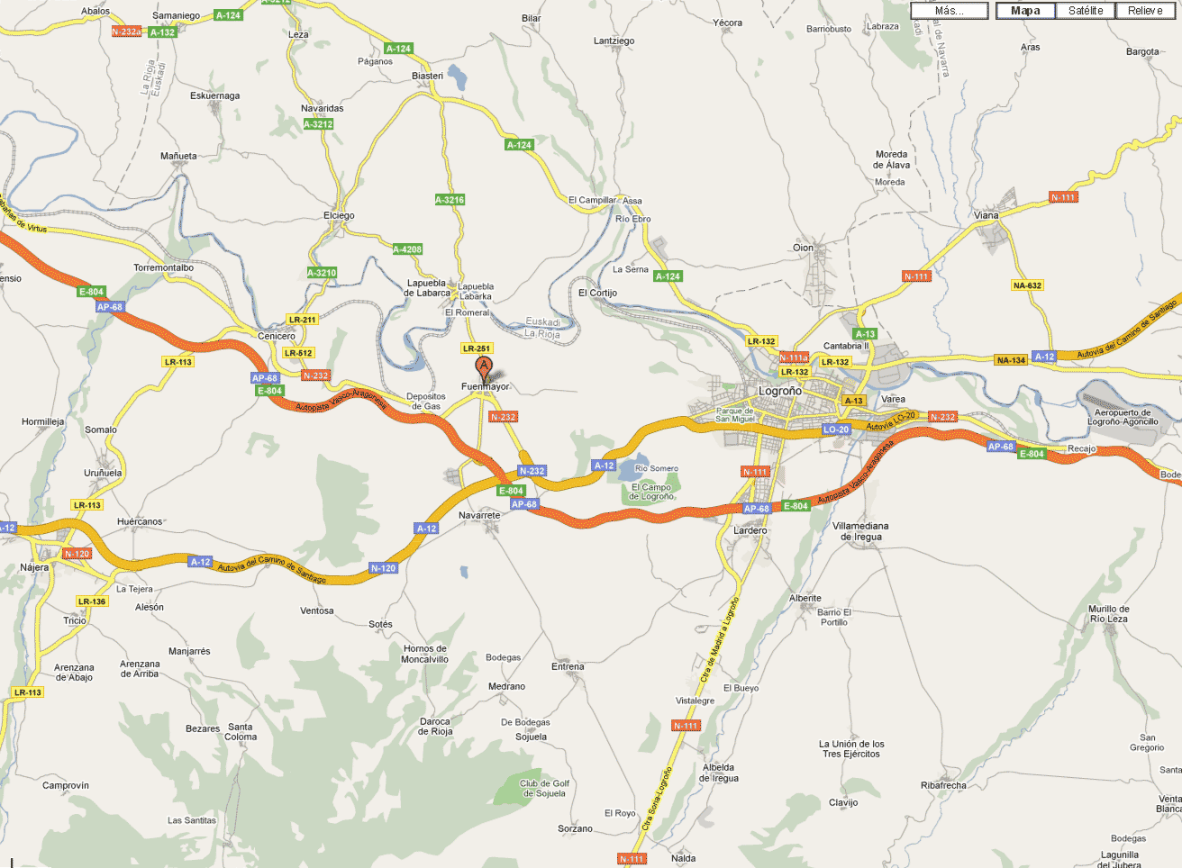 Imagen de Fuenmayor mapa 26360 5 