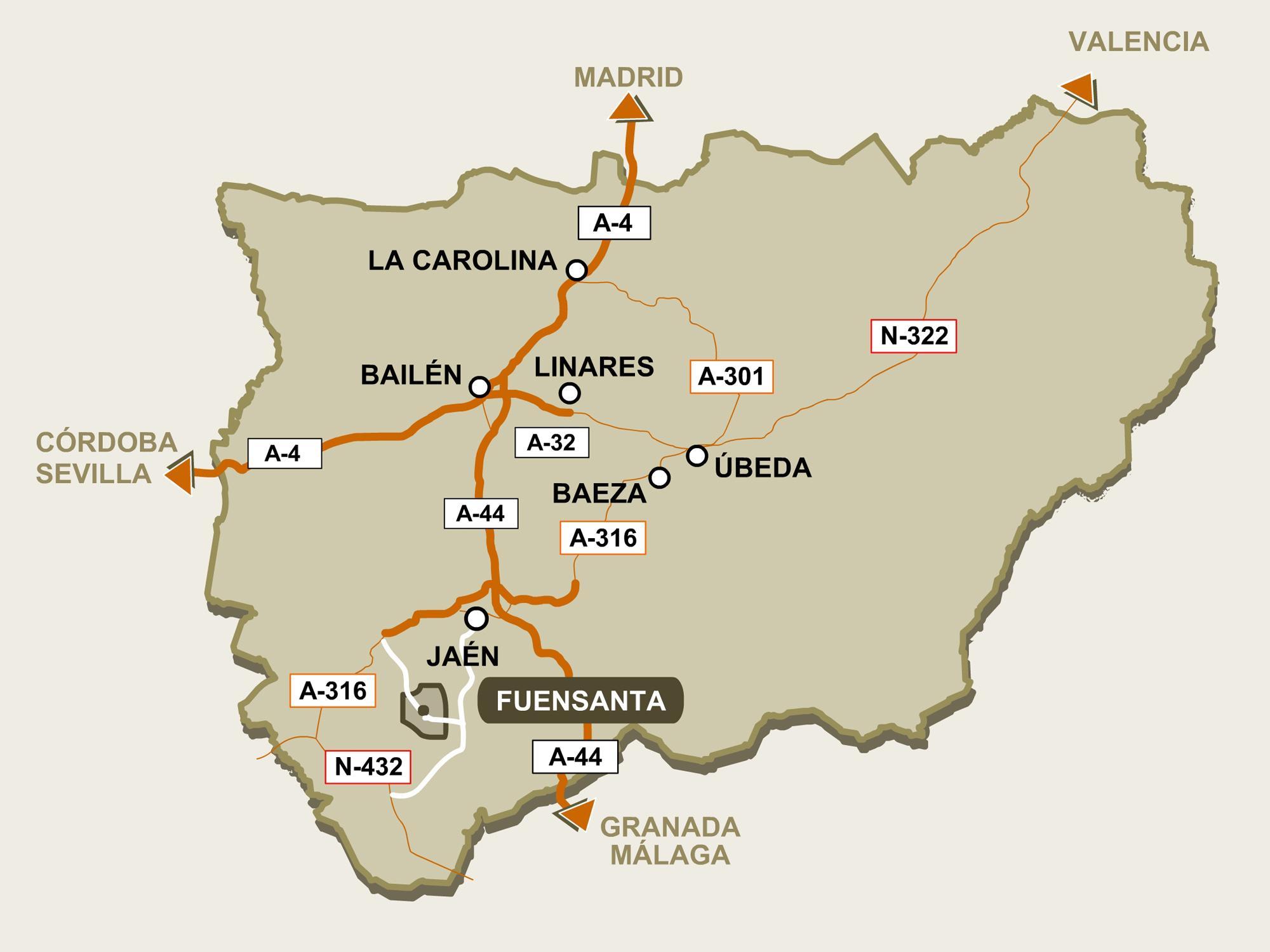 Imagen de Fuensanta de Martos mapa 23610 2 