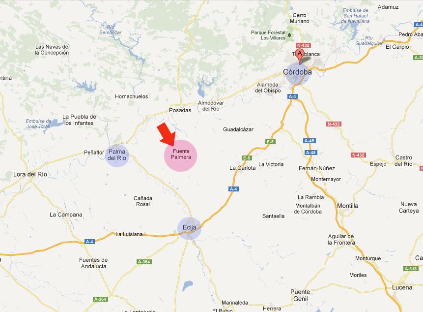 Imagen de Fuente Palmera mapa 14120 4 