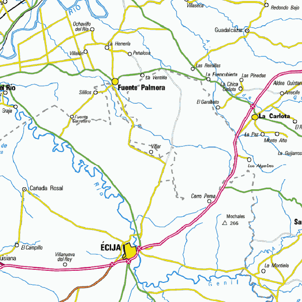 Imagen de Fuente Palmera mapa 14120 6 