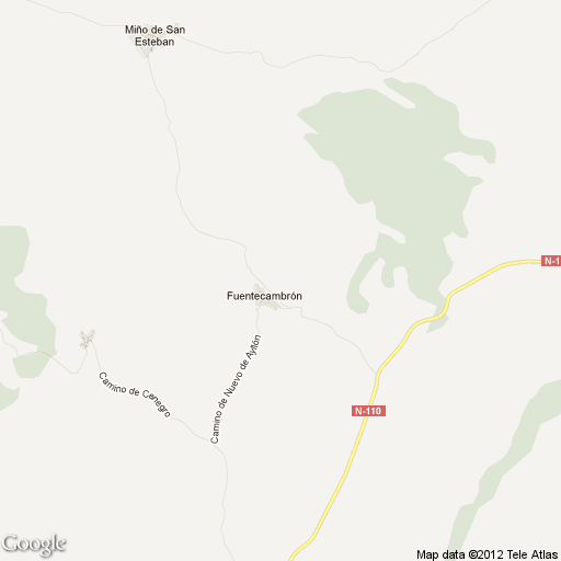 Imagen de Fuentecambrón mapa 42342 2 