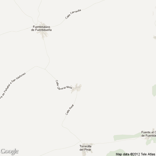 Imagen de Fuentepiñel mapa 40358 1 
