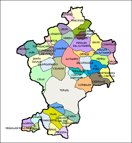 Imagen de Fuentes Calientes mapa 44711 6 