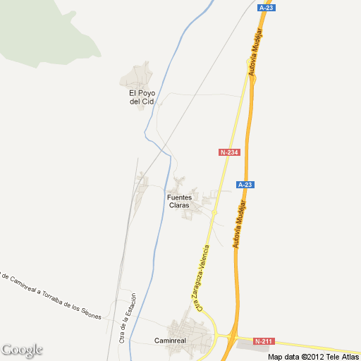 Imagen de Fuentes Claras mapa 44340 4 